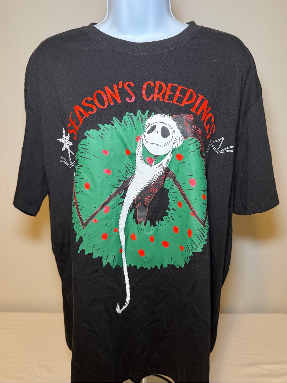Disney The Nightmare Before Christmas Jack Skellington T-Shirt XL